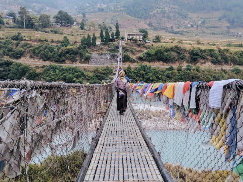 Bhutan Tour place bridge